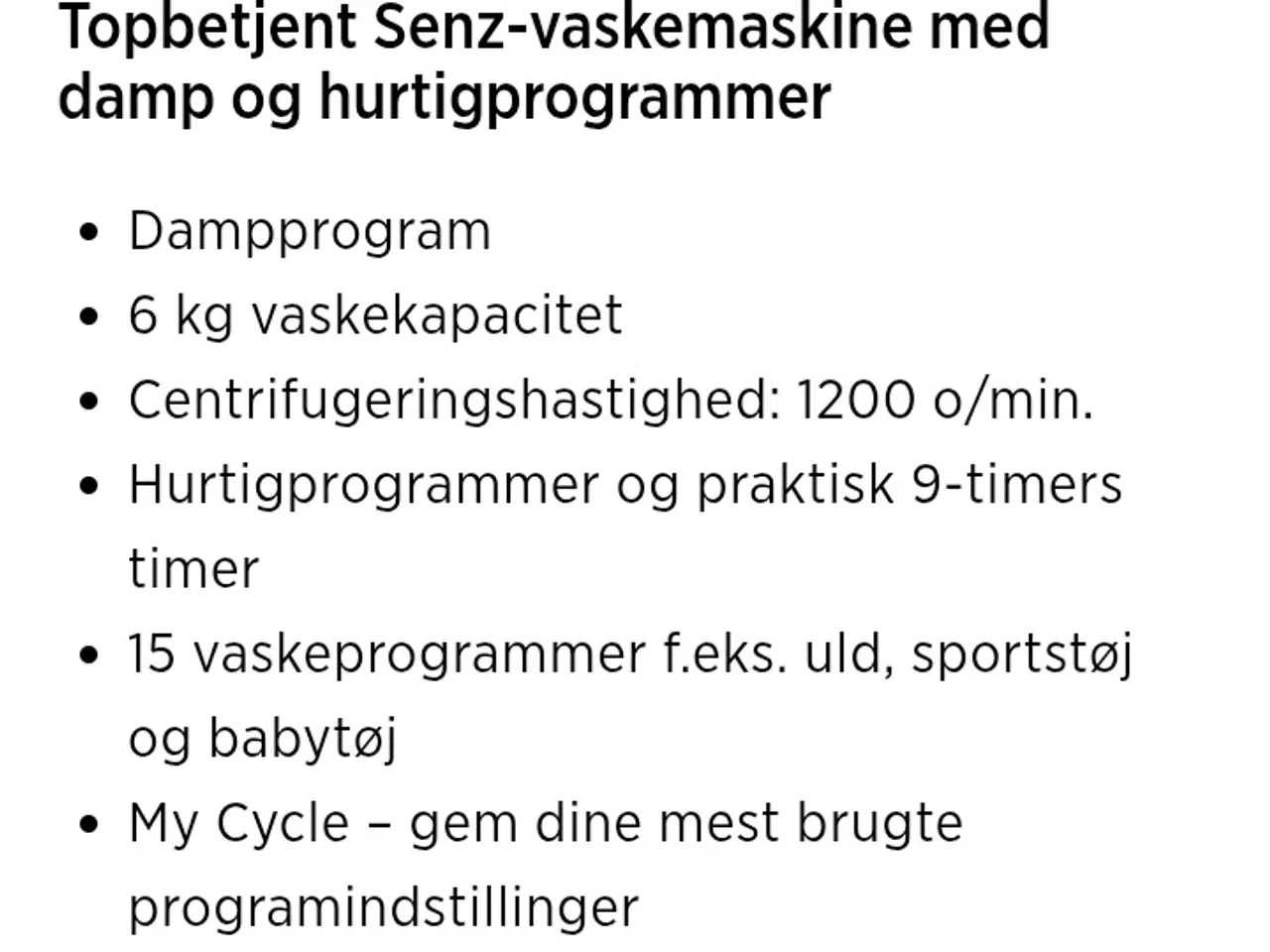 Billede 3 - Topbetjent vaskemaskine nyy