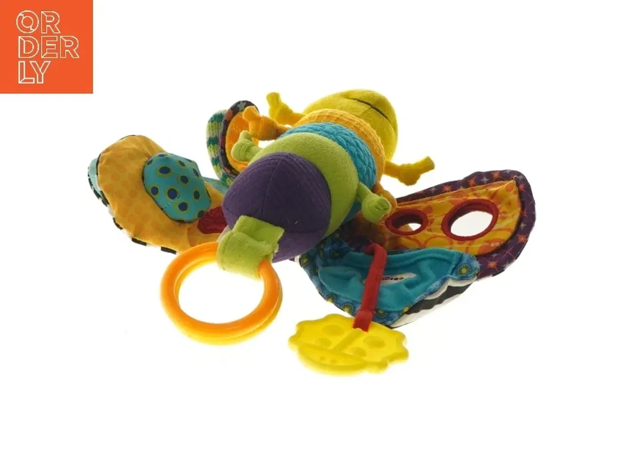 Billede 4 - Farverigt baby legetøj i form af sommerfugl fra Lamaze (str. 30 cm)
