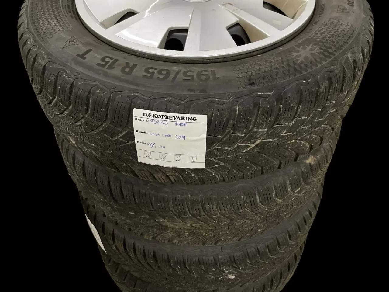 Billede 1 - 15 Seat Leon 195/65r15 Ref.A5 vinter