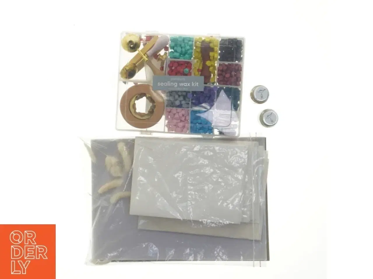 Billede 1 - Sealing wax kit og kreative materialer