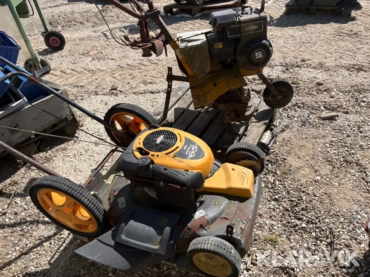Billede 4 - Plæneklipper og motorfræser