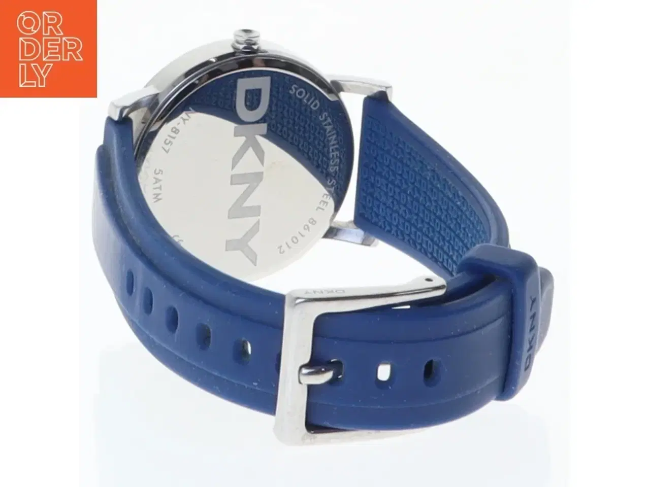 Billede 3 - DKNY dameur med blå rem fra DKNY (str. O 3 komma 5)