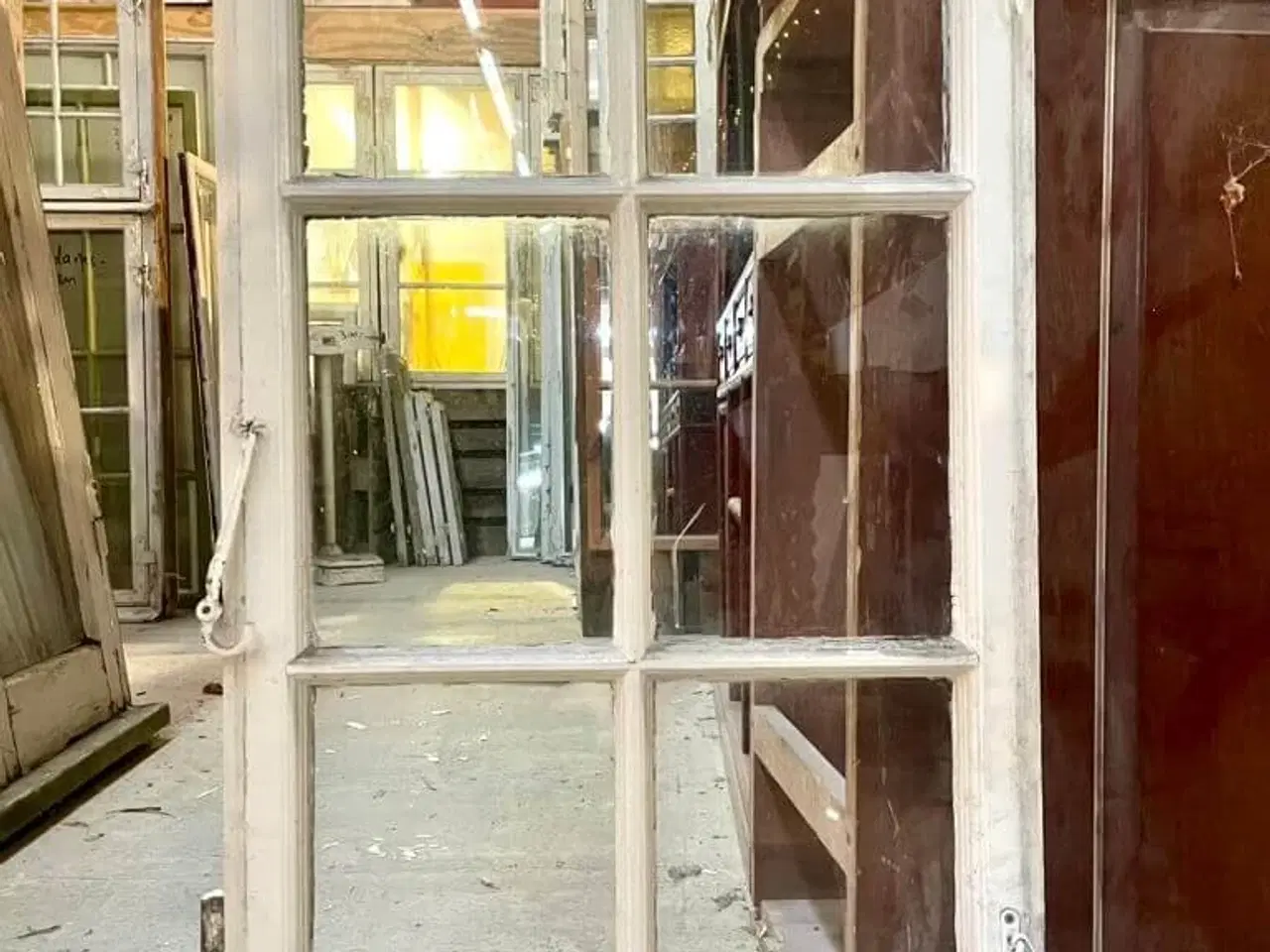 Billede 2 - Bred 6-ruders vinduesramme uden karm