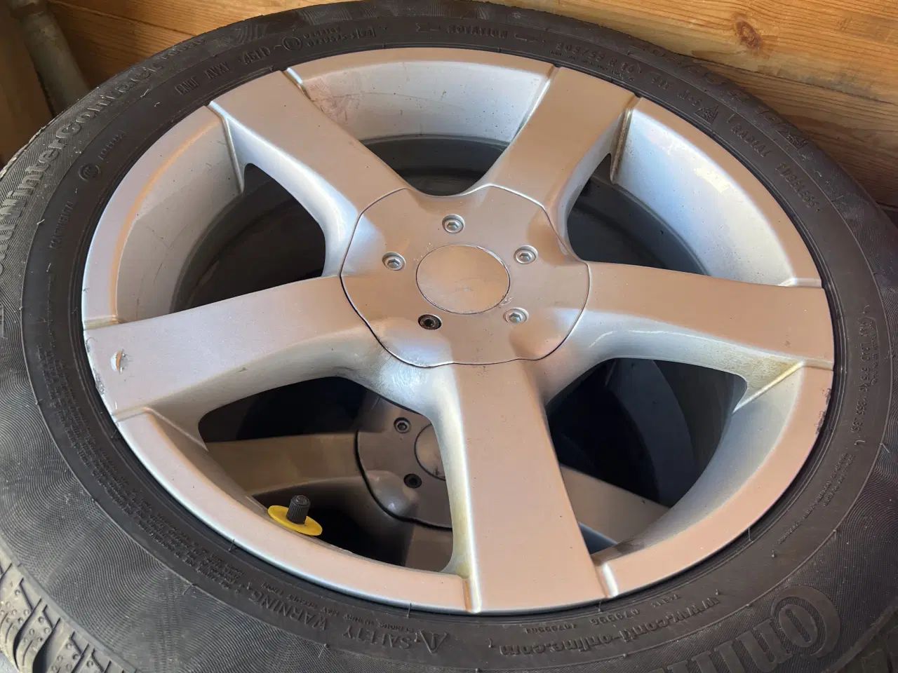 Billede 1 - Alufælger medvinter dæk