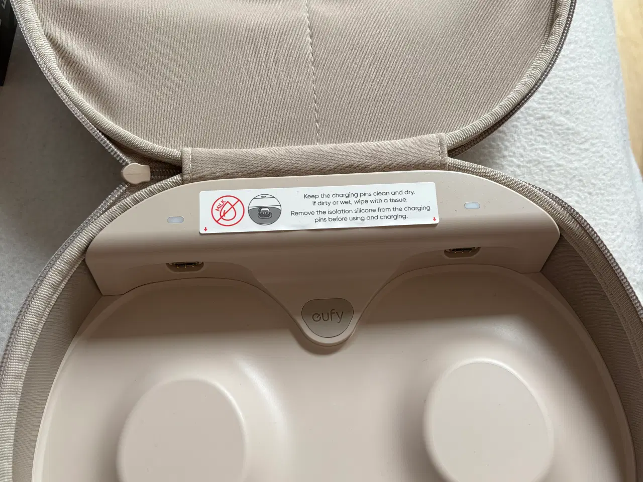 Billede 3 - Helt nyt håndfri brystpumpe der varmer brysterne