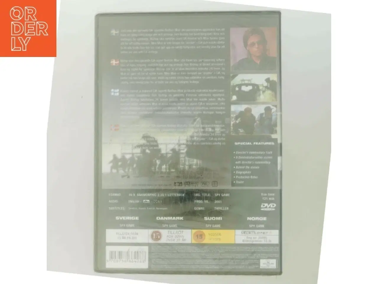 Billede 3 - Spy Game                            &lt;span class="label label-blank pull-right"<Special edition&lt;/span< med Robert Redford (DVD)