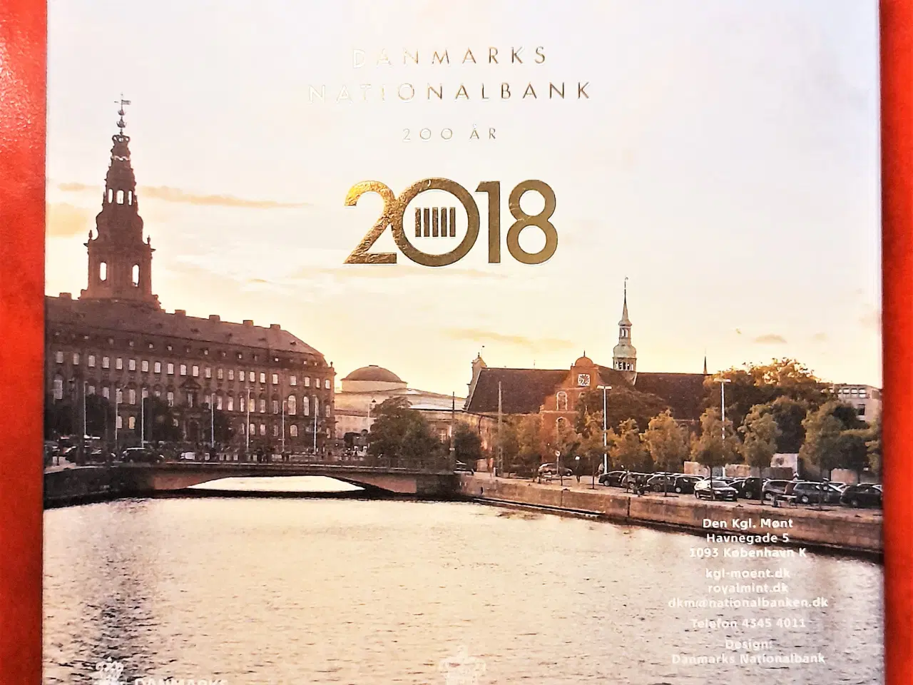 Billede 1 - DET KGL MØNTSÆT 2018 DANMARKS NATIONAL BANK 200ÅR
