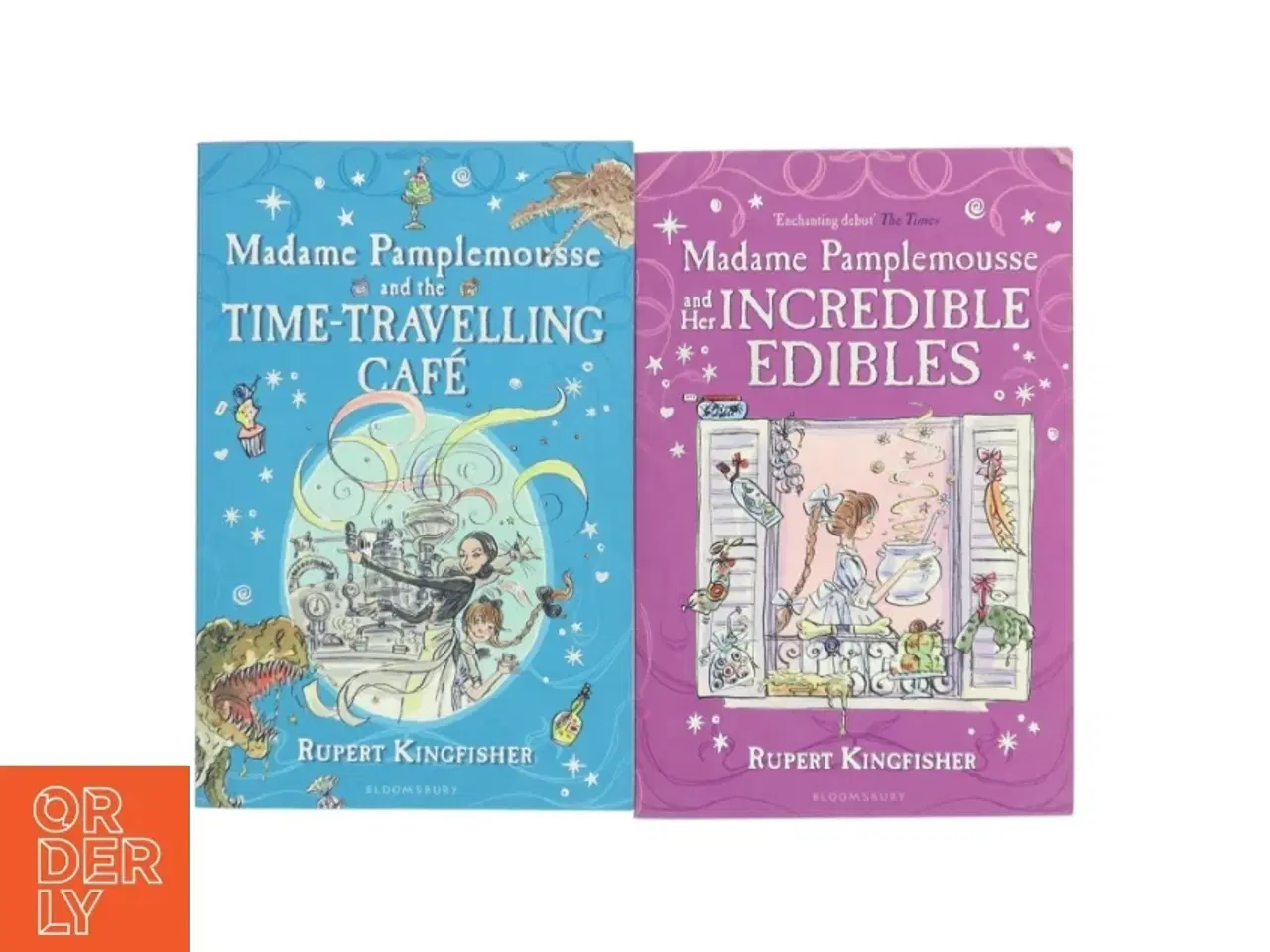 Billede 1 - Madame Pamplemousse and the time- traveling café af Rupert Kingfisher (Bog)