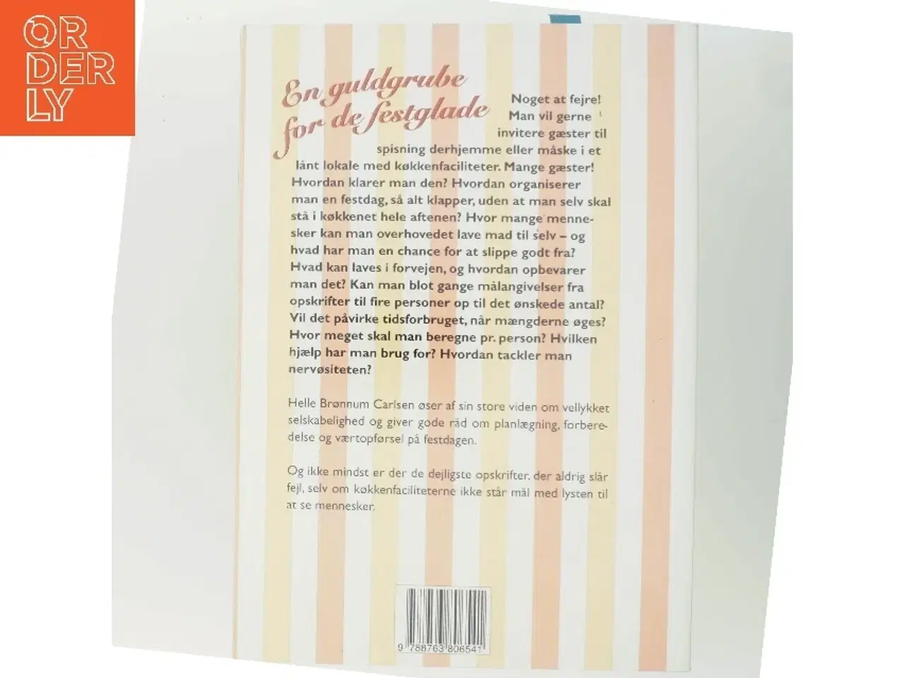 Billede 3 - Formidable fester og glade gæster af Helle Brønnum Carlsen (Bog)