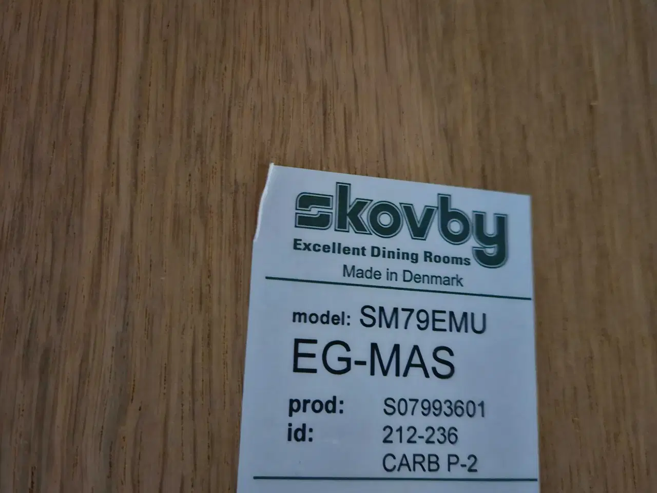 Billede 6 - Skovby spisebord med stole