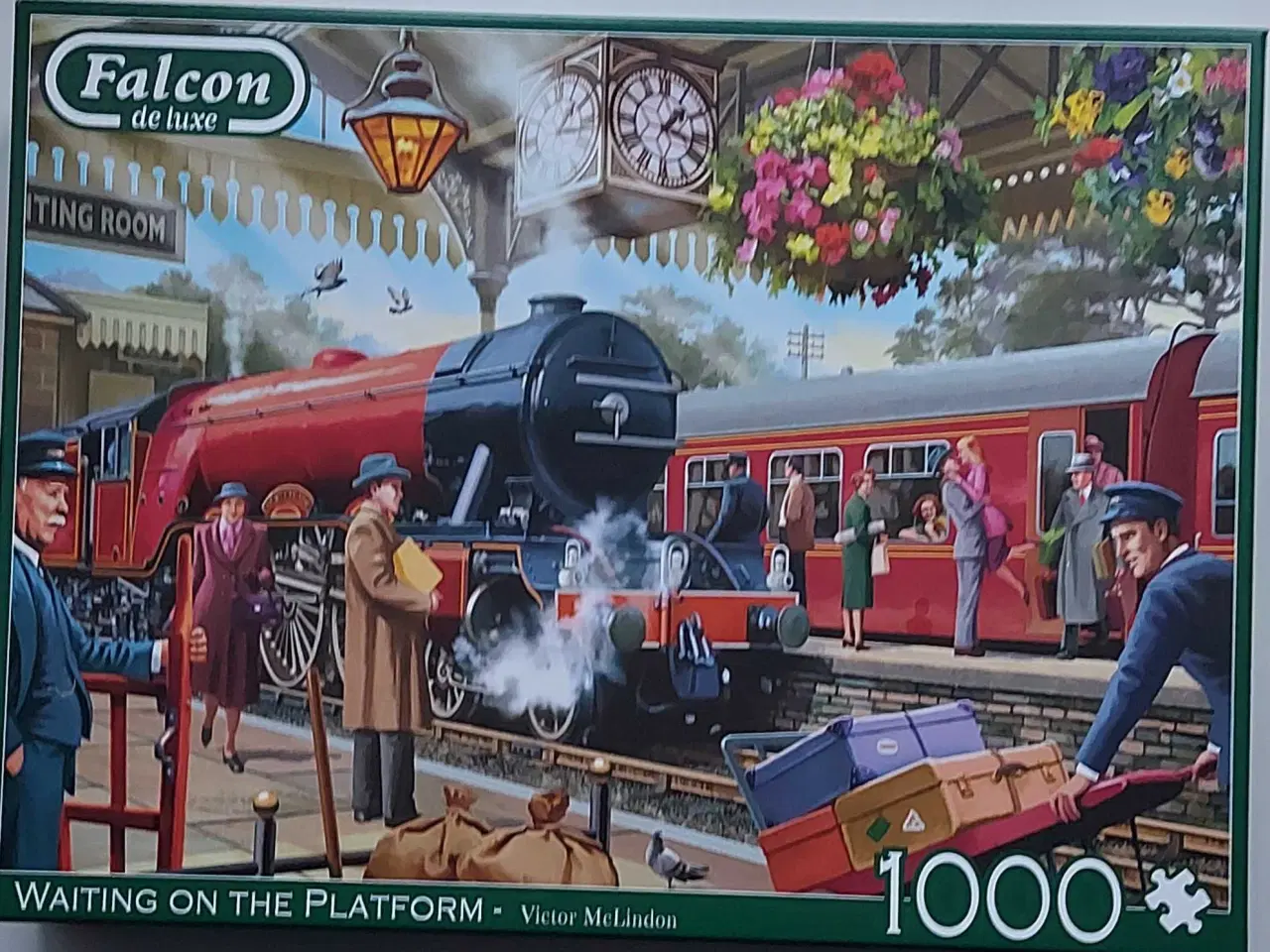 Billede 1 - Falcon de luxe puslespil 1000 brikker