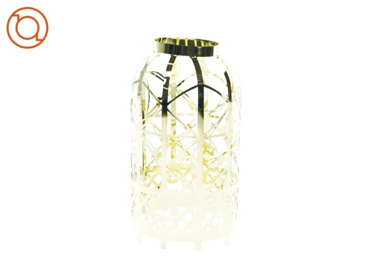 Billede 5 - Julepynt, golden christmas fra Royal Copenhagen (str. 20 x 10 cm)