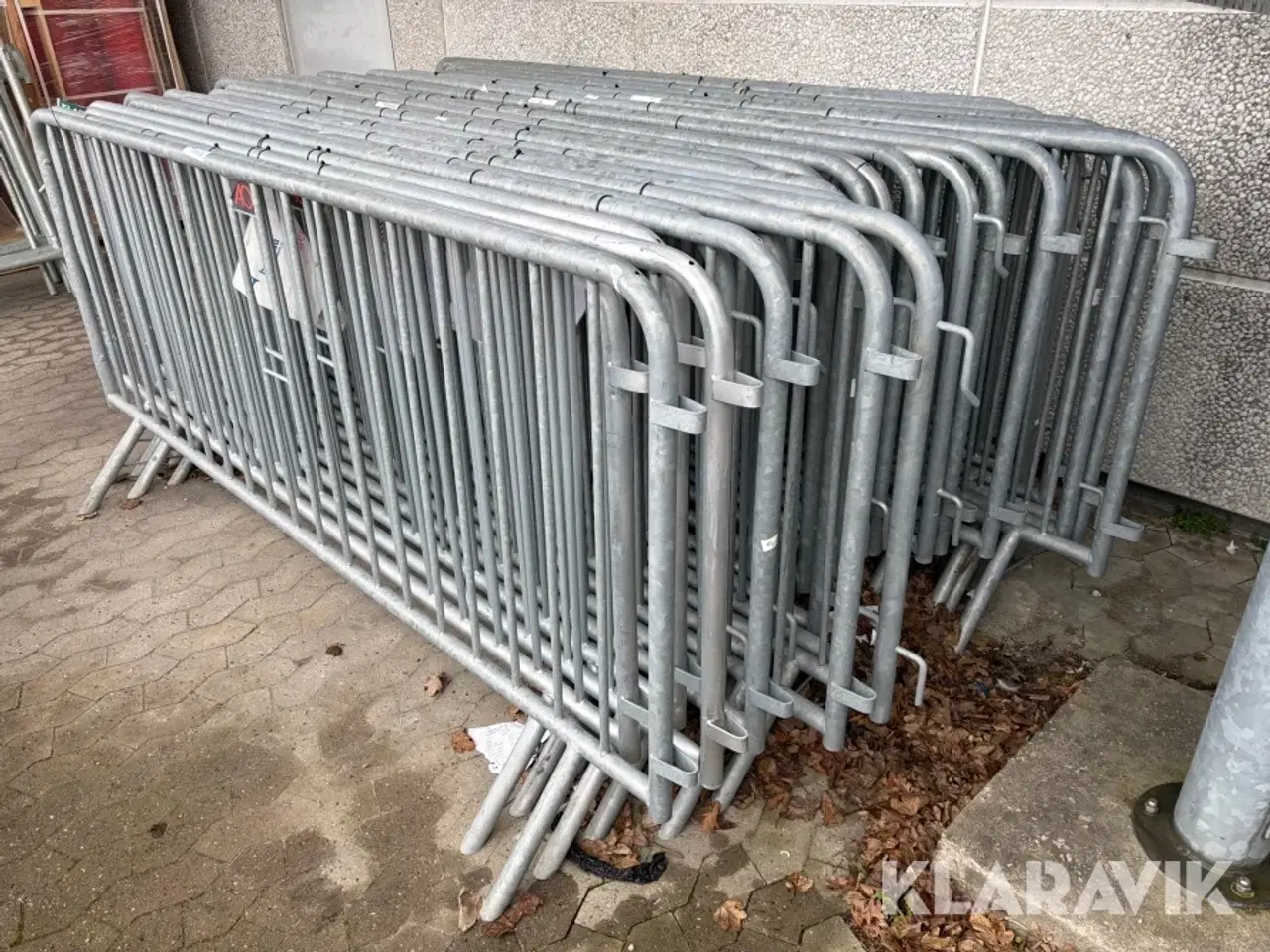 Billede 2 - Galvaniseret afspærringshegn 27 fag