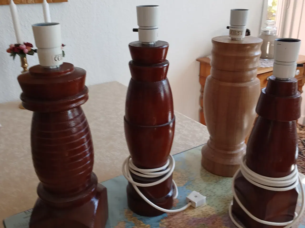 Billede 2 - Bordlamper uden Skærm.