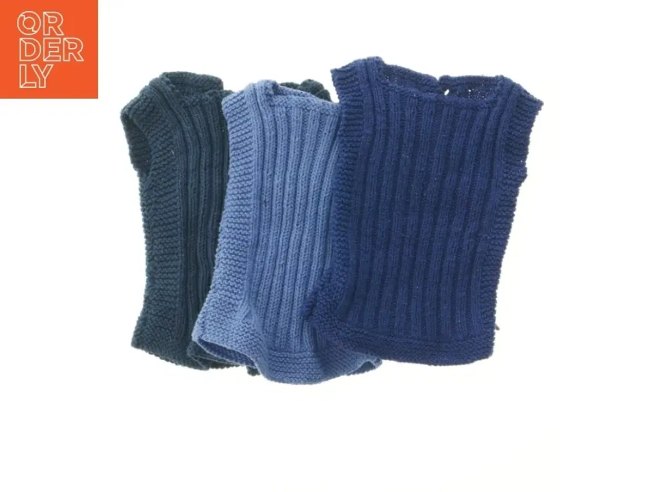 Billede 2 - Strikkede baby veste (str. 26x15 cm)