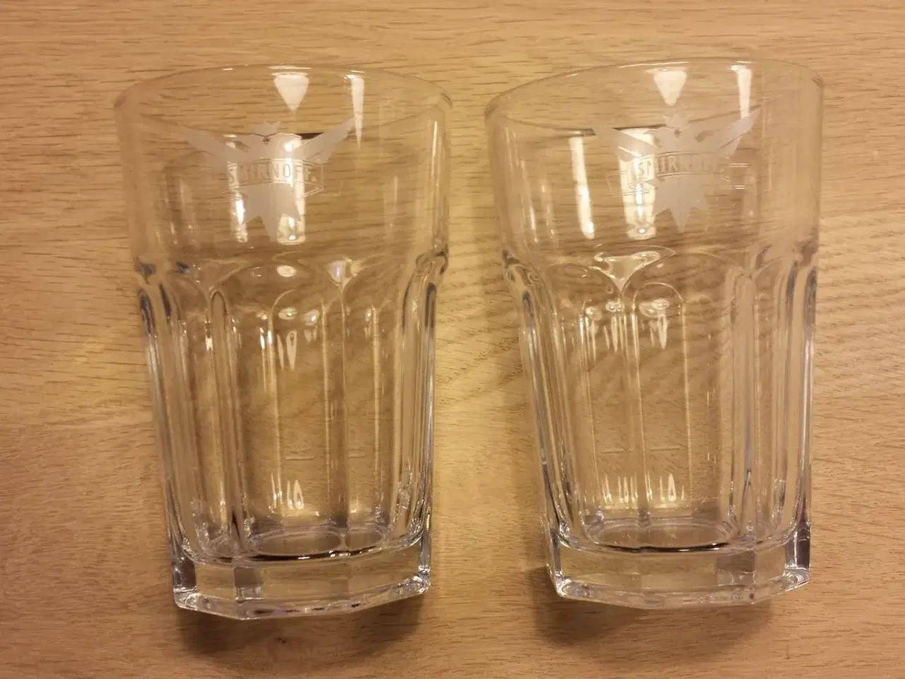 Billede 1 - 2 stk originale smirnoff glas