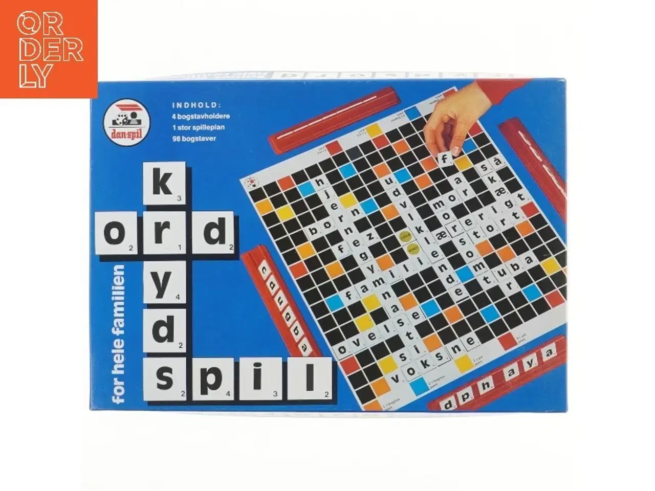 Billede 1 - Ordkryds brætspil (str. 39x28 cm)