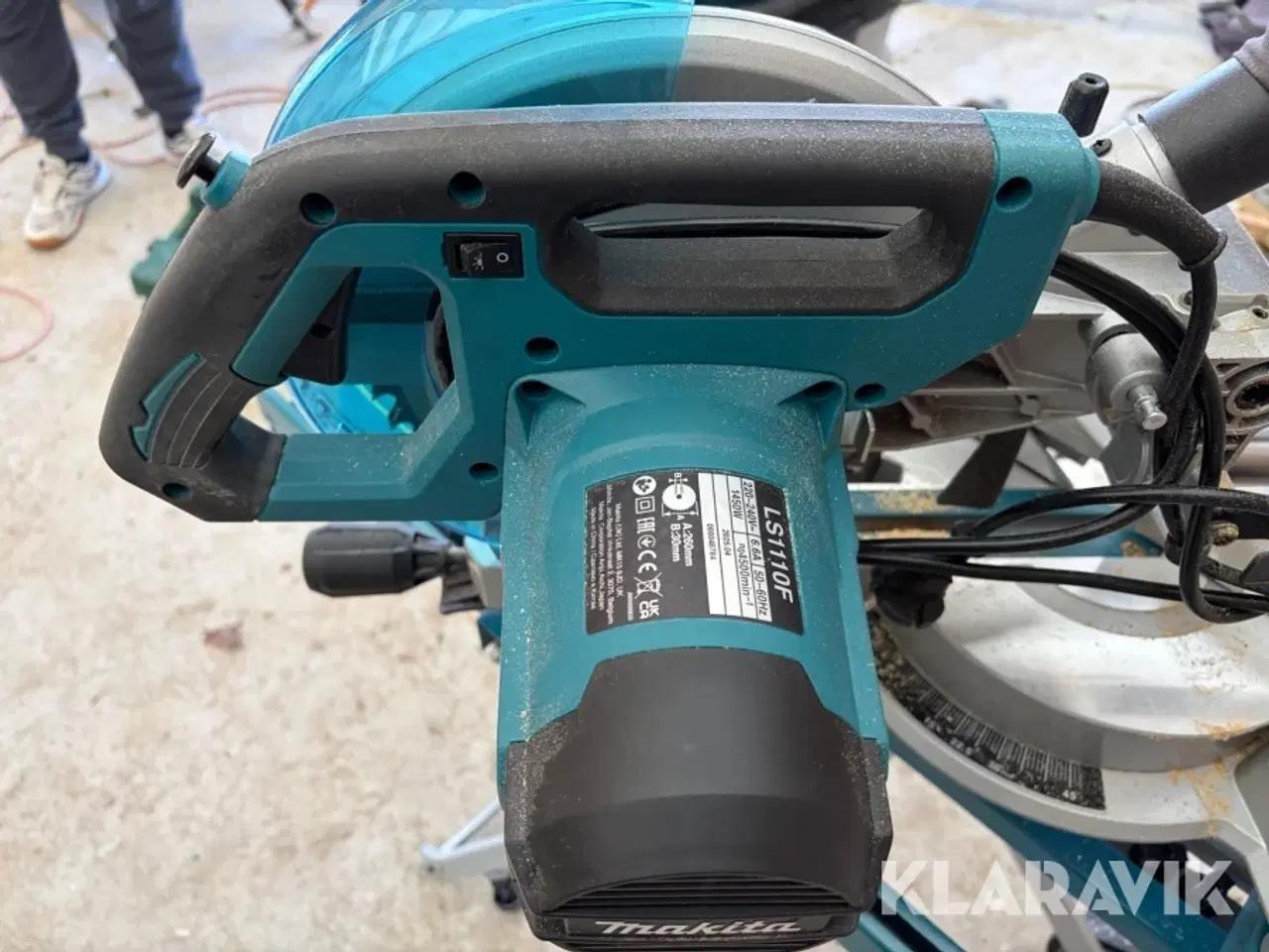 Billede 9 - Kap-/geringssav med stativ Makita LS1110F