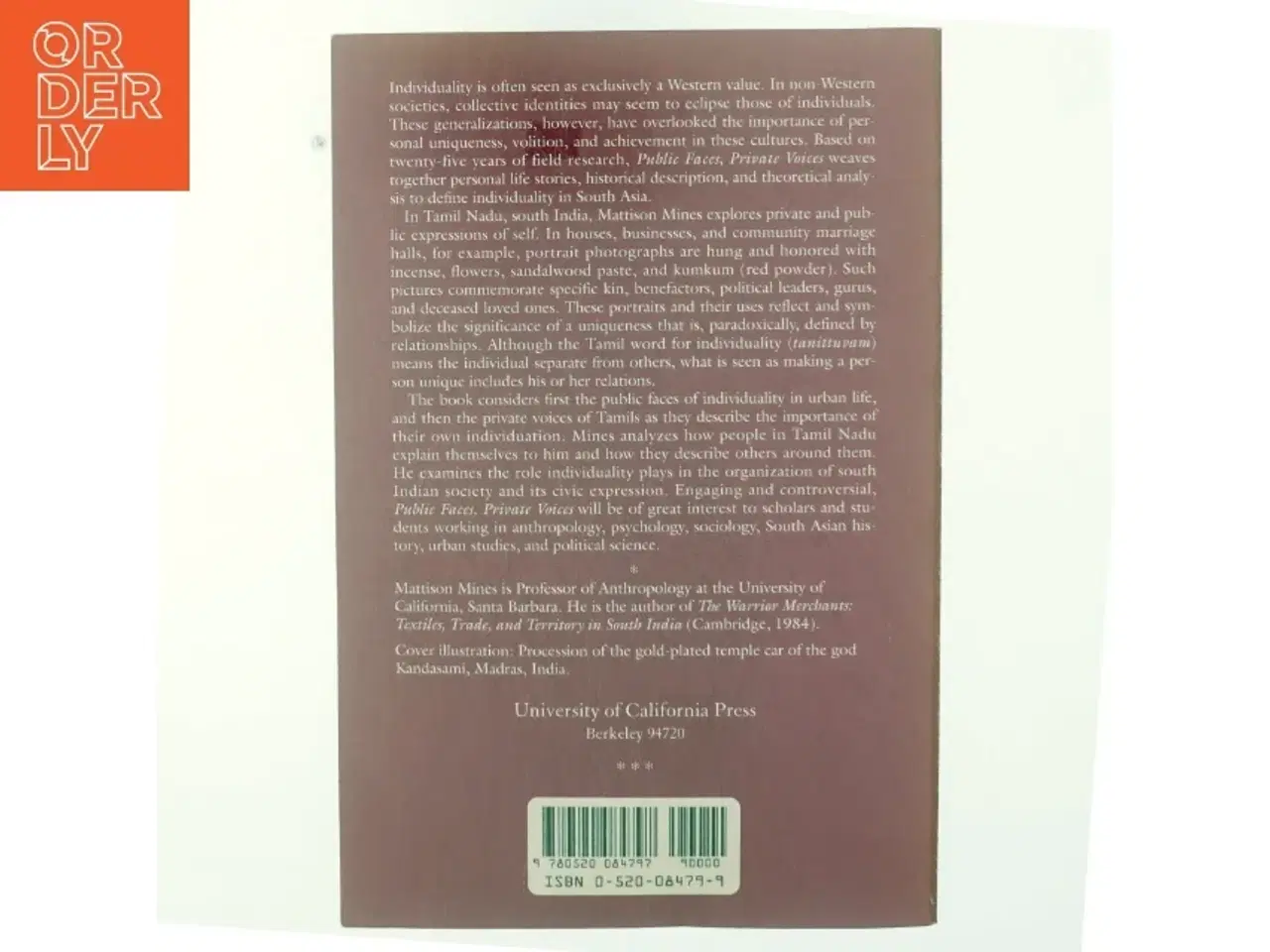 Billede 3 - Public Faces, Private Lives af Mattison Mines (Bog)