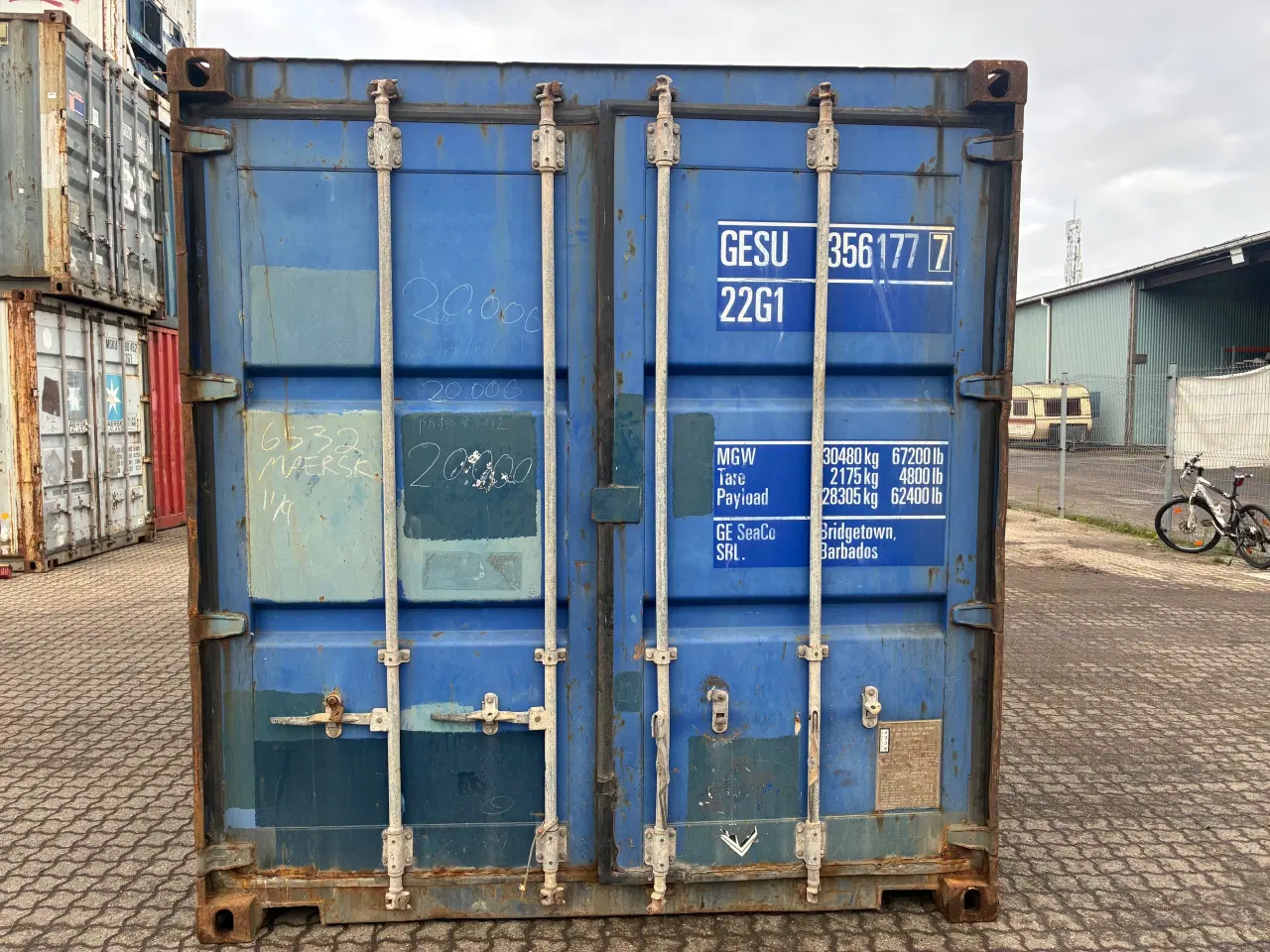Billede 2 - Brugt 20 fods Isoleret Container