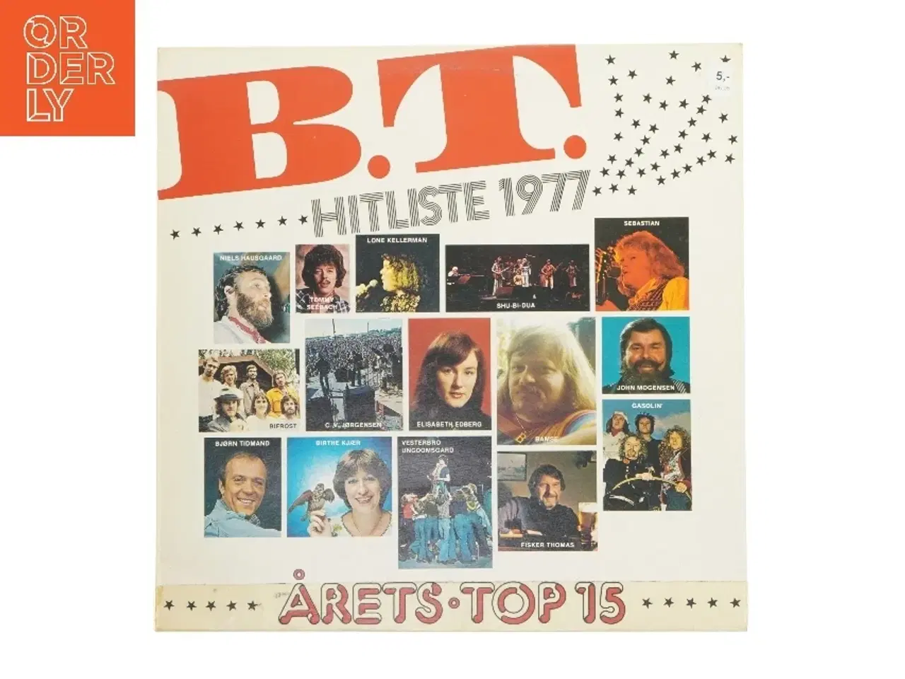 Billede 1 - B.T. Hitliste 1977 LP