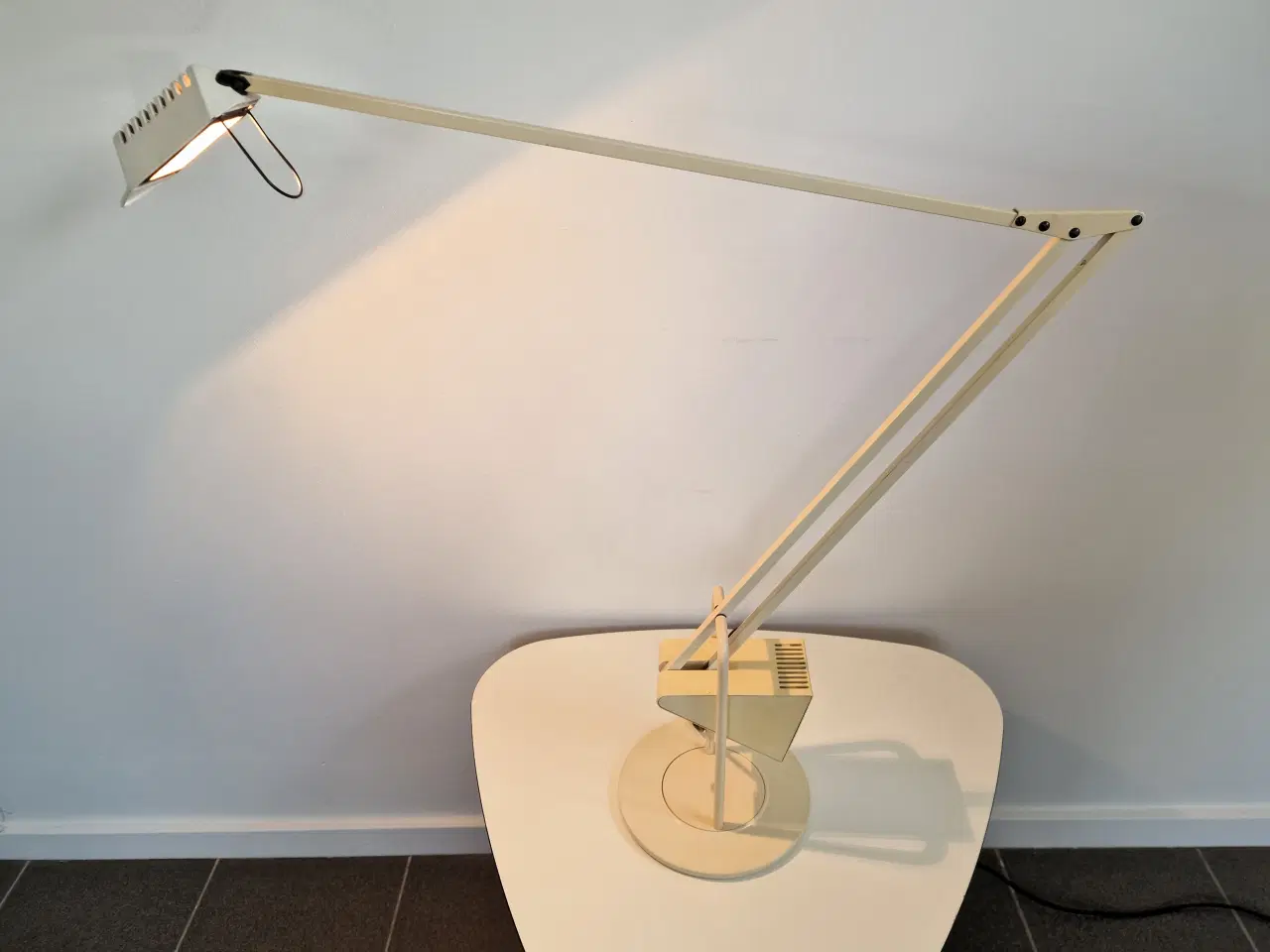 Billede 7 - Vintage flamingo bord-/gulvlampe.