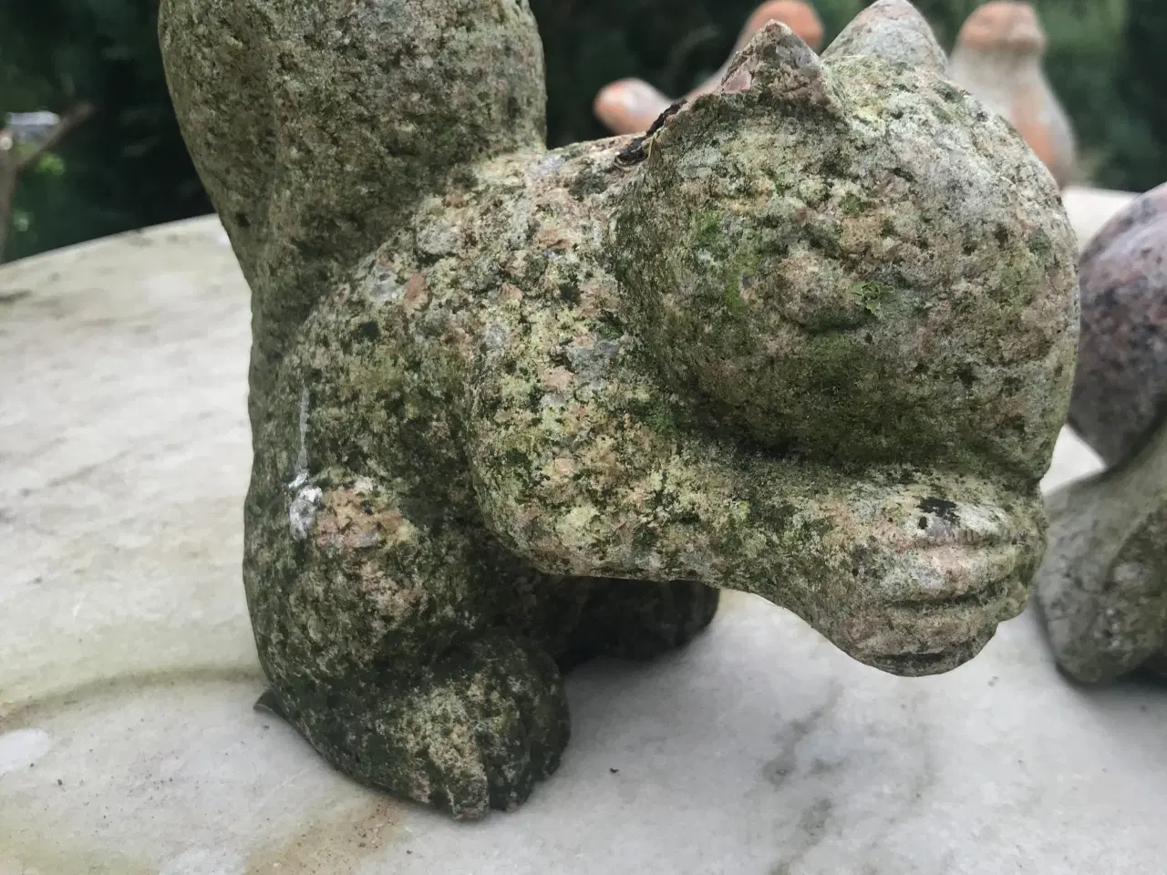 Billede 3 - Granit dyr havefigur 