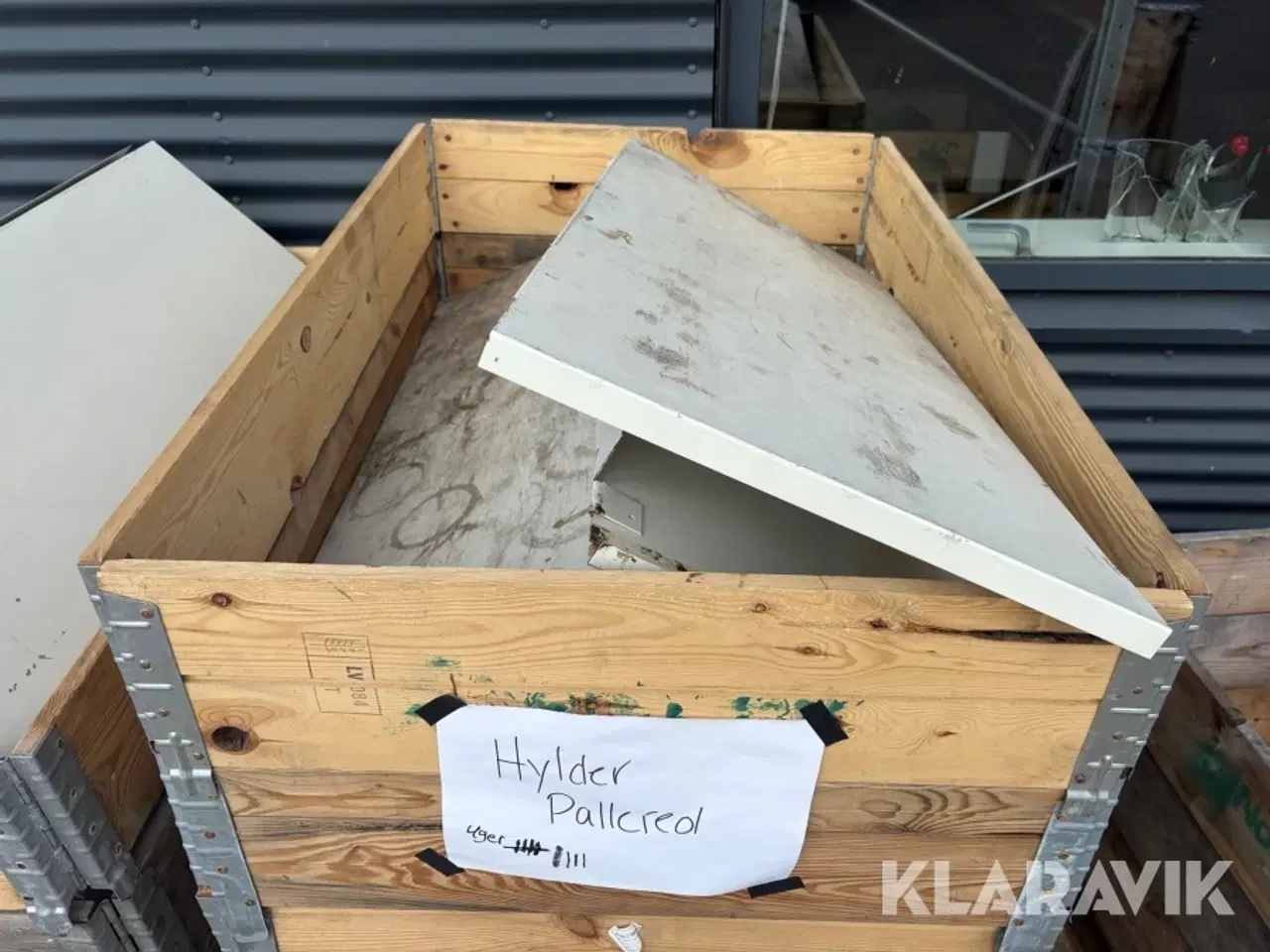 Billede 10 - Hylder til pallereoler - 3 paller