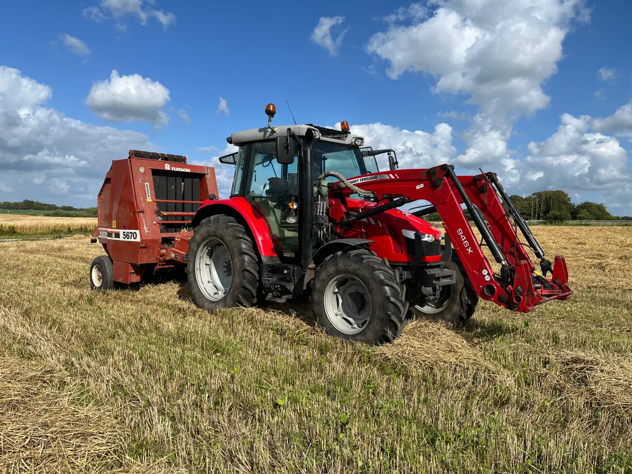 Billede 1 - Massey Ferguson 5608 med læsser