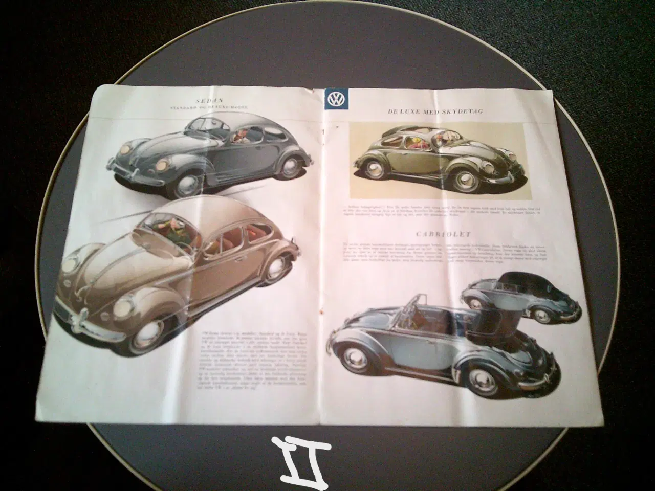 Billede 5 - VW VETERAN BROCHURE ÅRG. CA 50. 