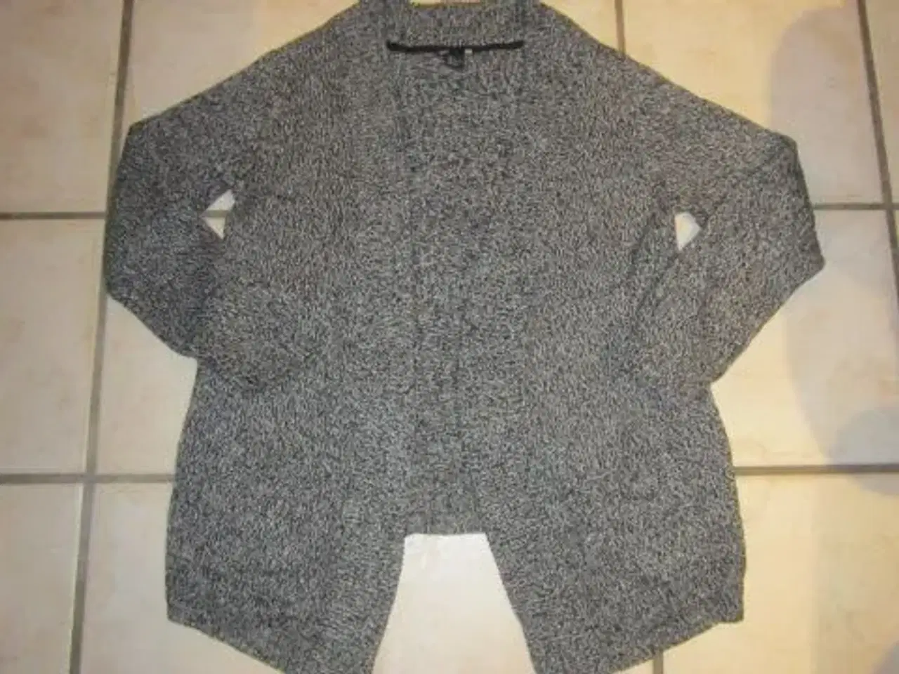 Billede 1 - Str. L, åben strik cardigan