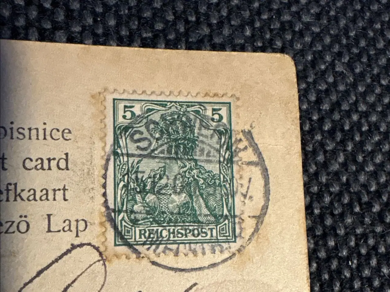 Billede 2 - Postkort fra år 1900 fra tysk garnison