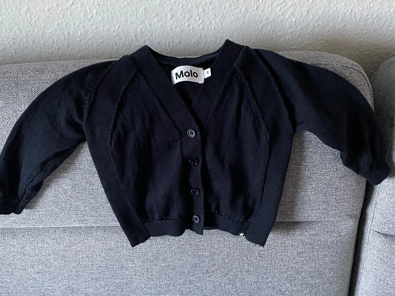 Billede 1 - Molo cardigan i Merino uld, str. 68 cm
