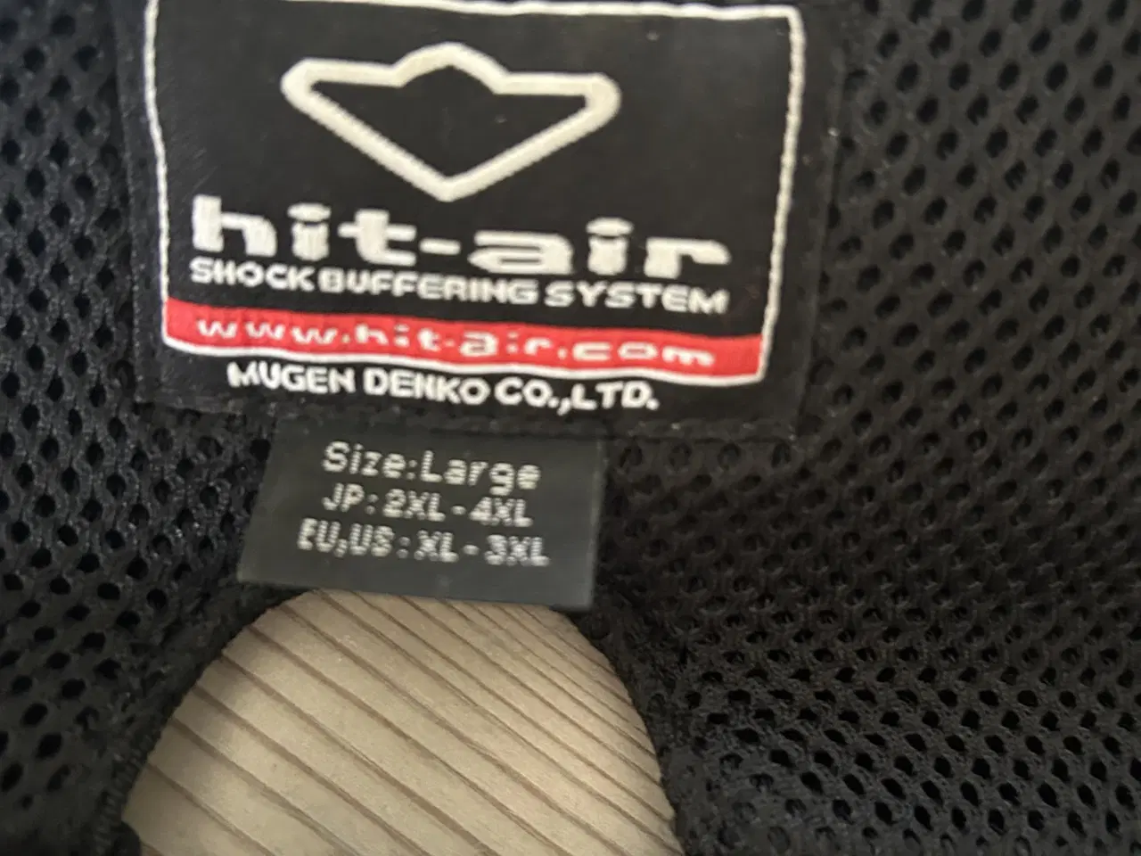 Billede 2 - Sikkerhedsvest Hit-Air airbag, str L