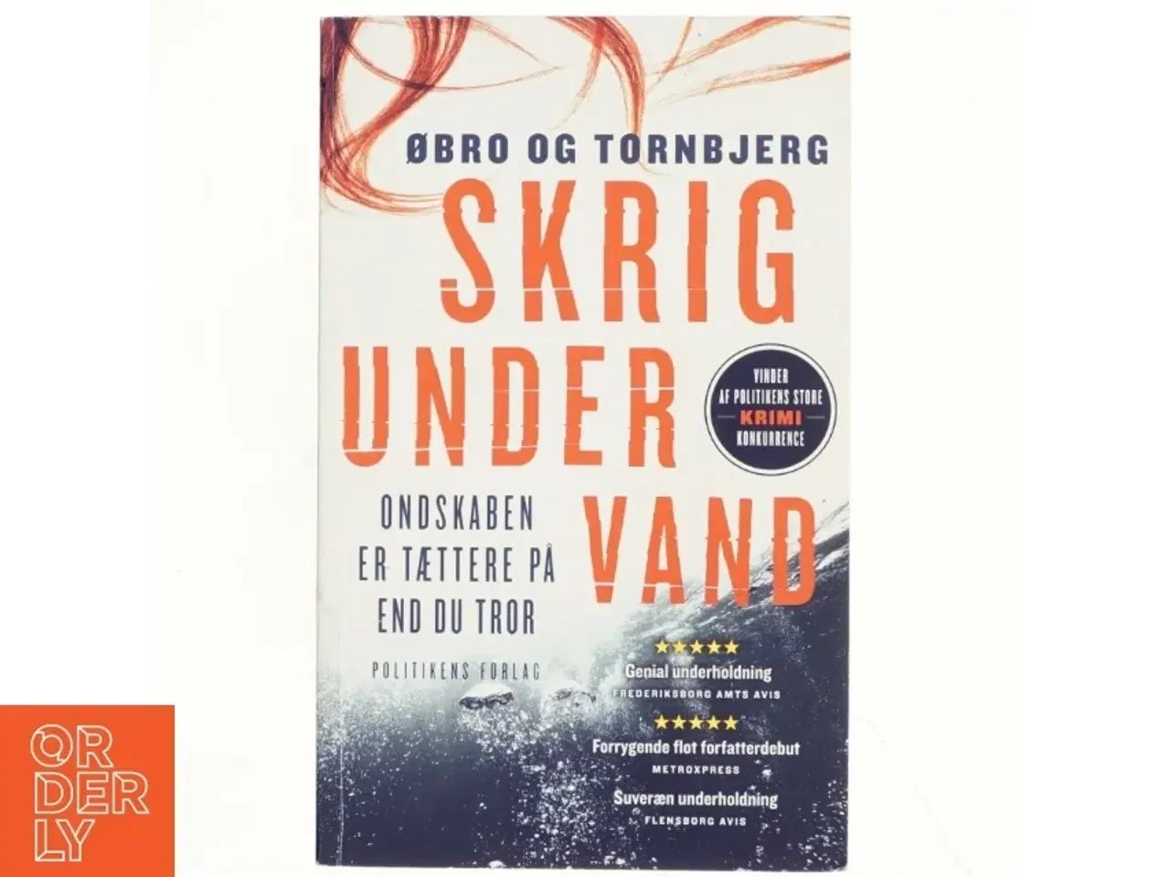 Billede 1 - Skrig under vand af Jeanette Øbro Gerlow (Bog)