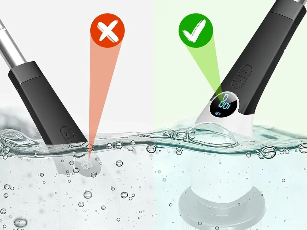 Billede 1 - Elektrisk Rengøringsbørste 8-i-1