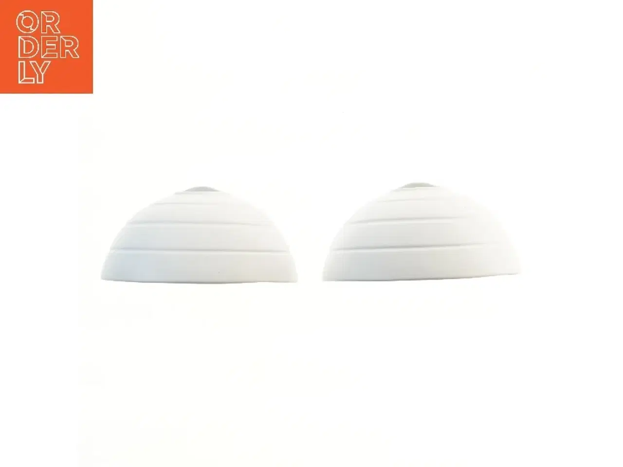 Billede 1 - Væglamper i hvid (str. 30x14,5x15 cm)