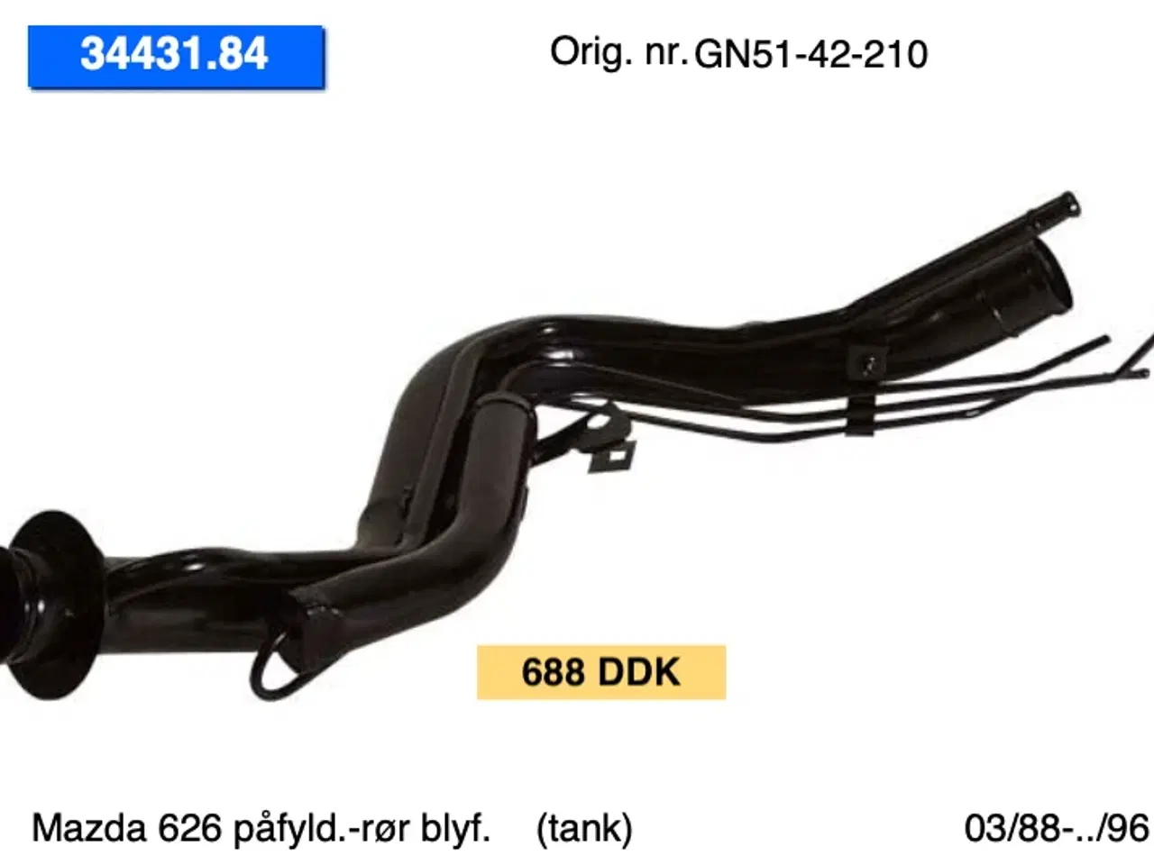 Billede 12 - Nye Mazda 626 GD-GV (87-96) tanke m.m.