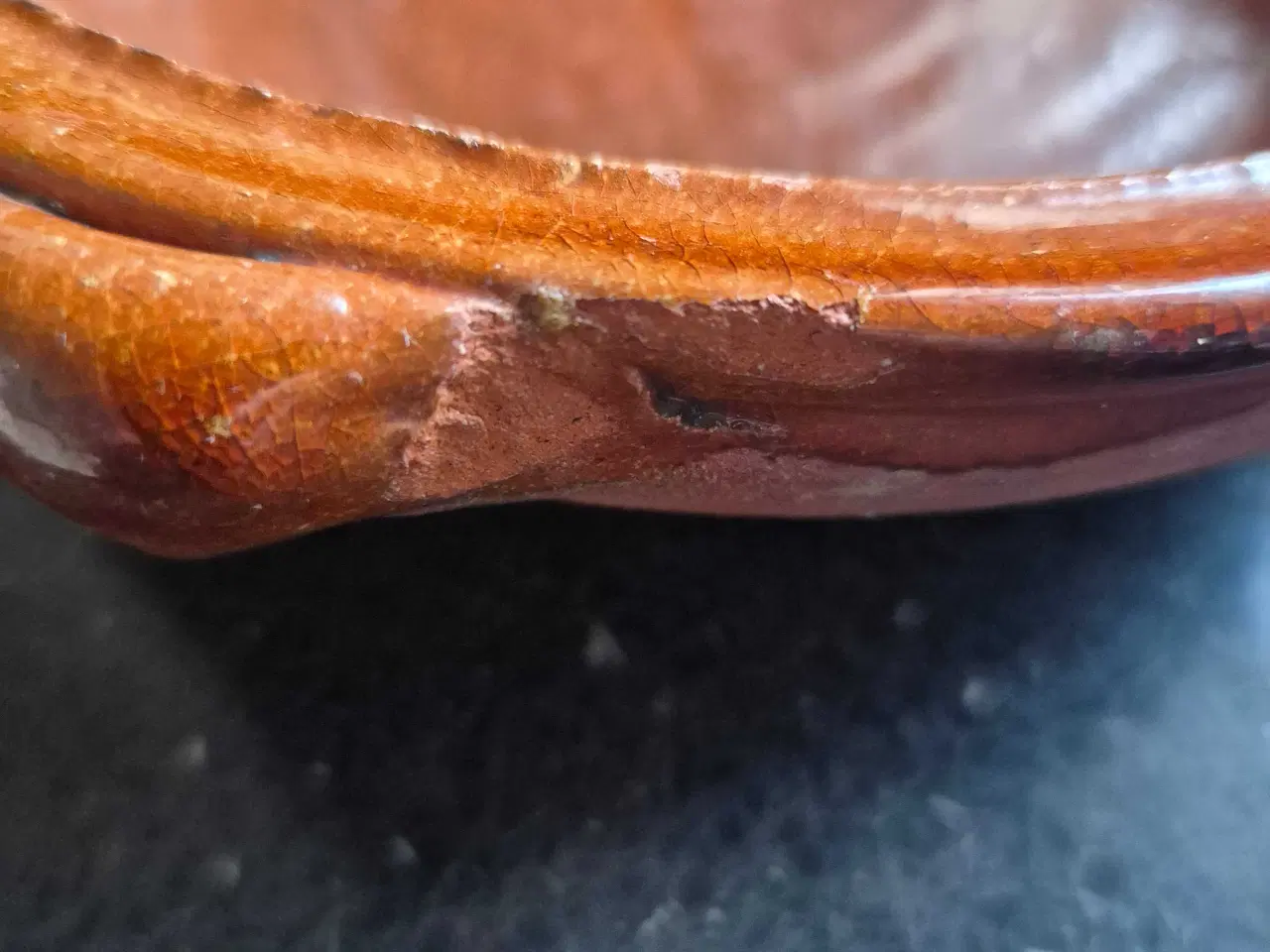 Billede 8 - Keramikskål med indvendig glasering