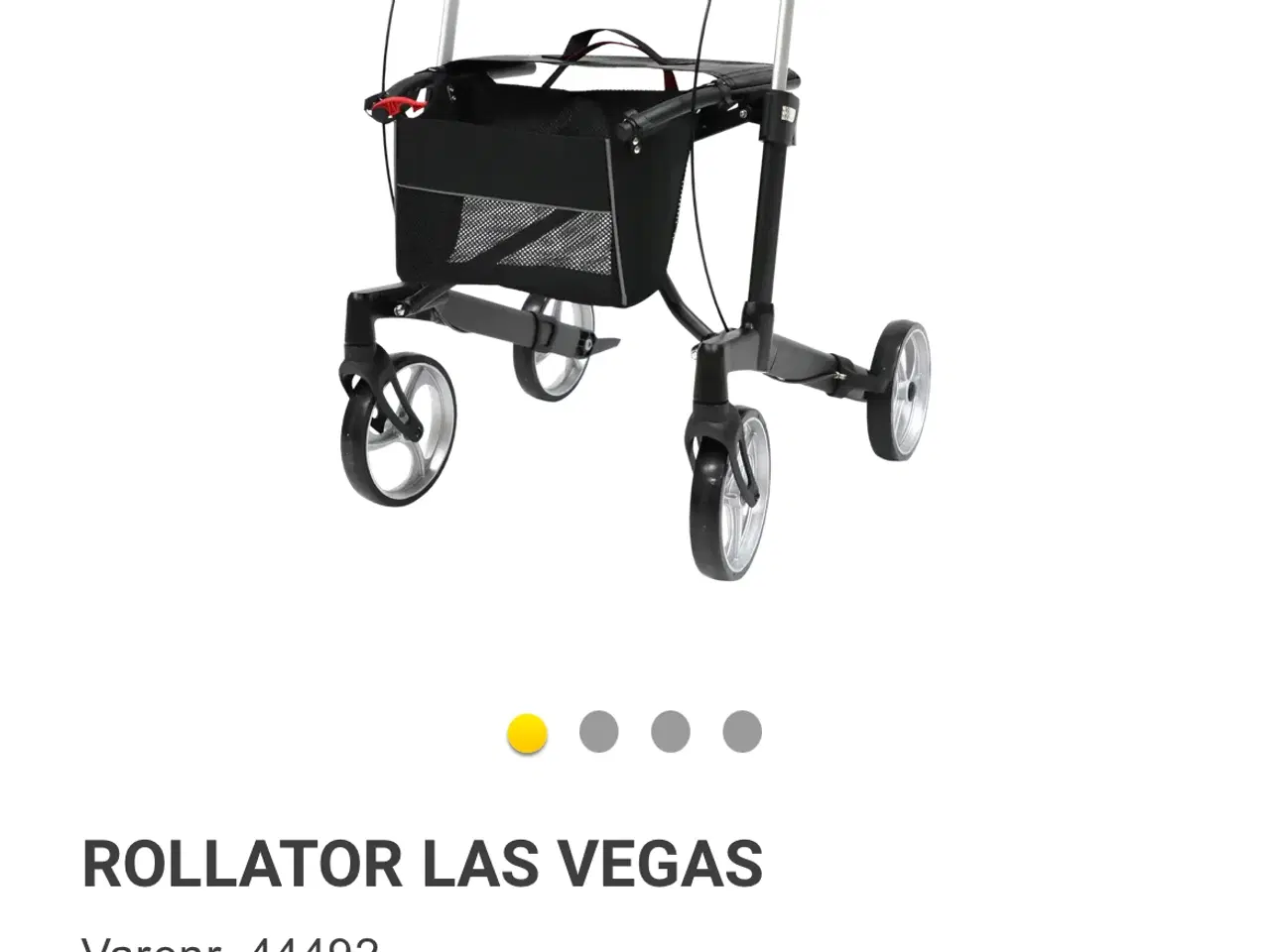 Billede 2 - Velholdt og næsten ny rollator