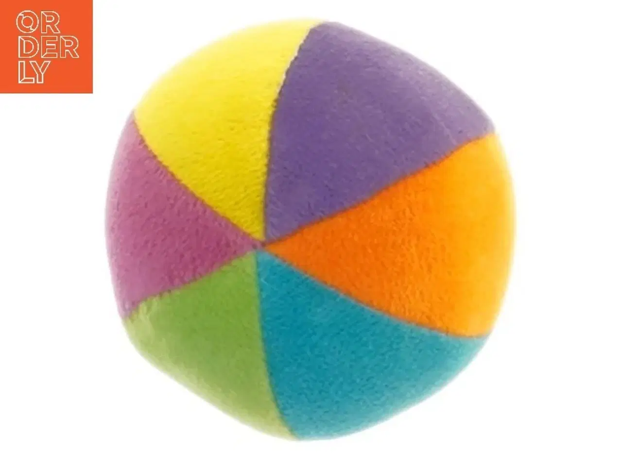 Billede 2 - Blød farverig bold (str. Ø 8 cm)