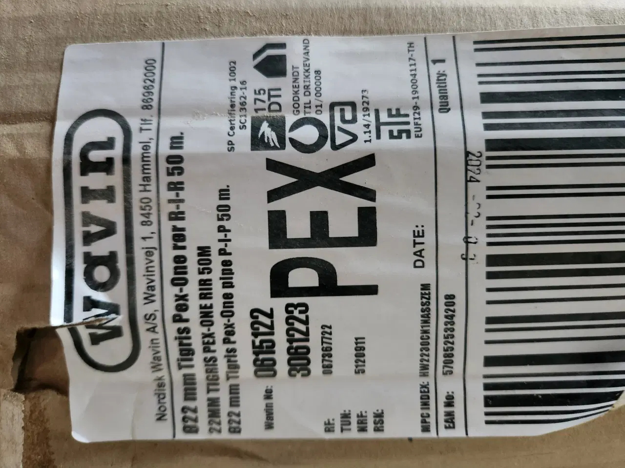 Billede 1 - 22mm Rør I Rør Wavin 33meter