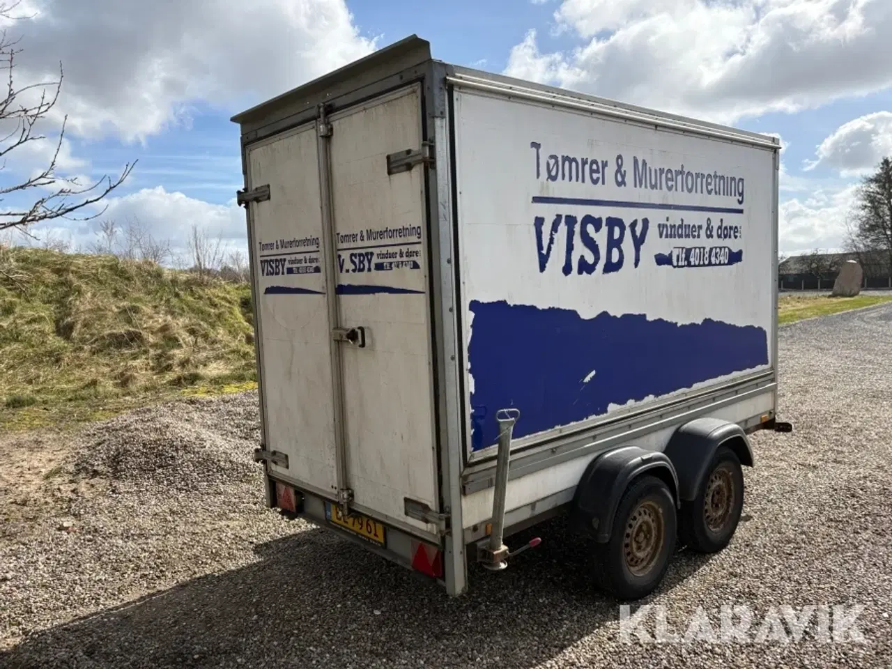 Billede 5 - Lukket trailer Thule 7300TB