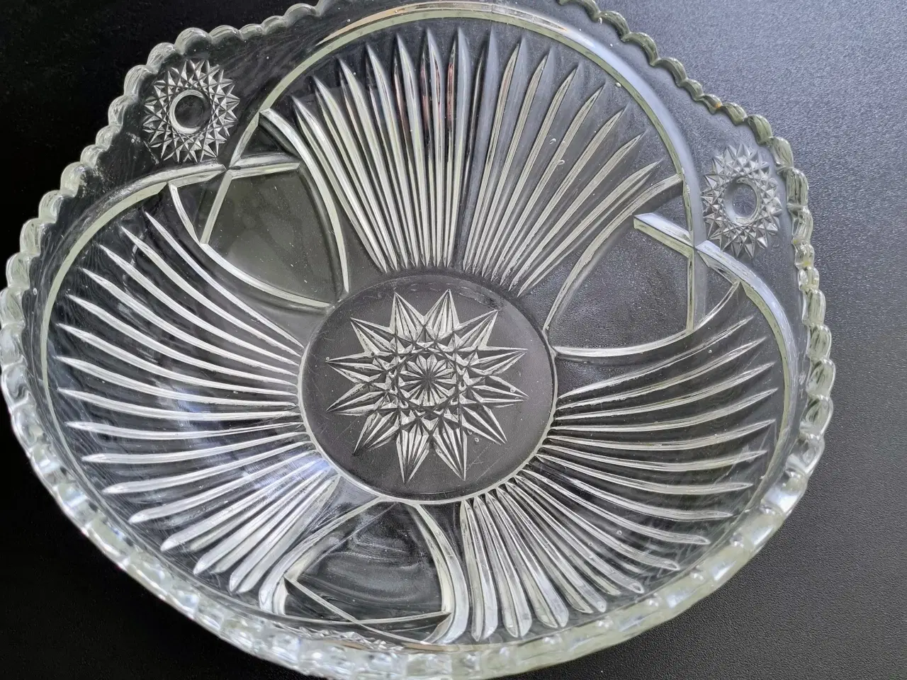 Billede 2 - Fin retro glasskål 