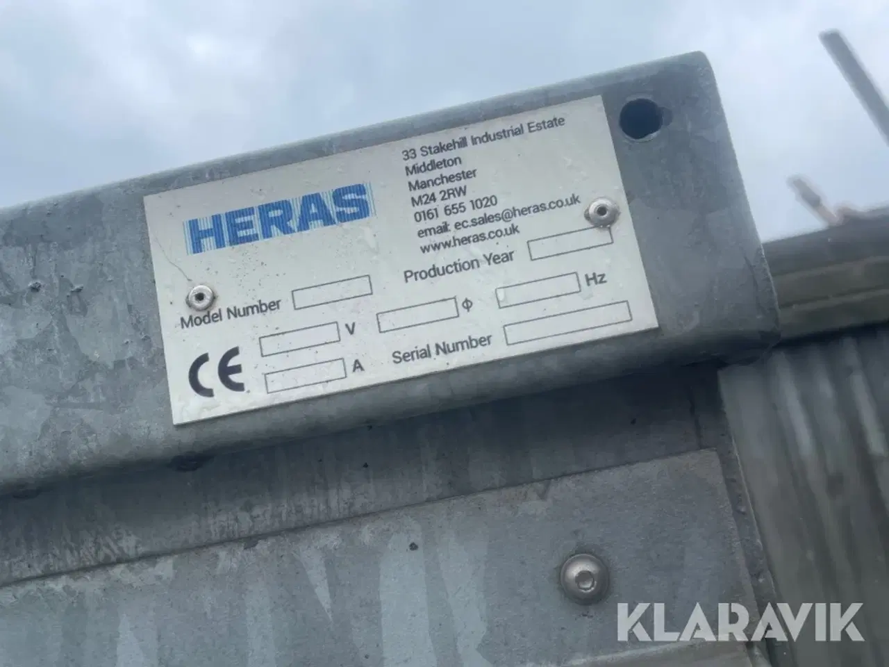 Billede 7 - Karrusel til byggeplads Heras på beton fod