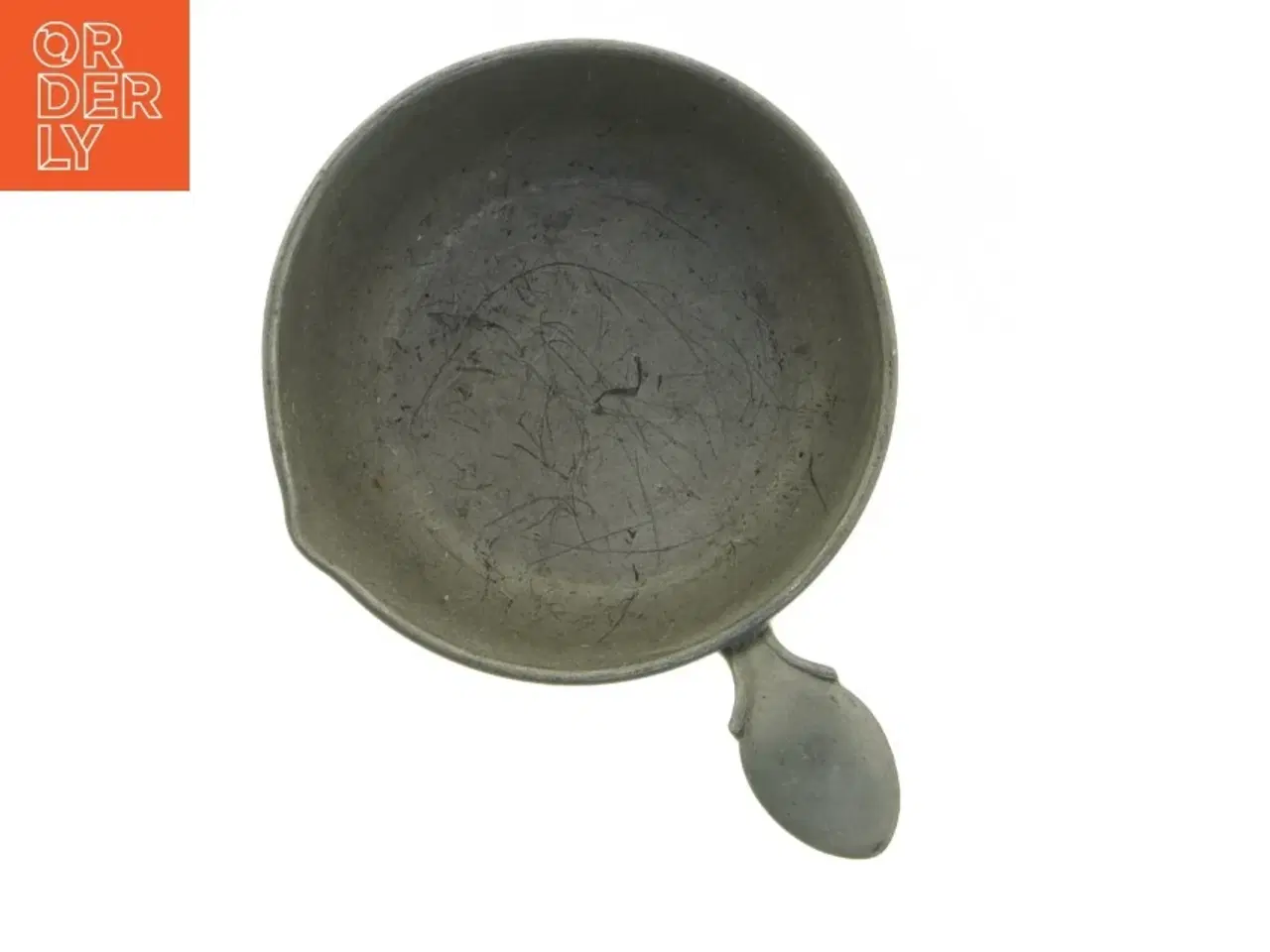 Billede 3 - Lille tin skål med tud fra Just (str. Ø 9 cm)