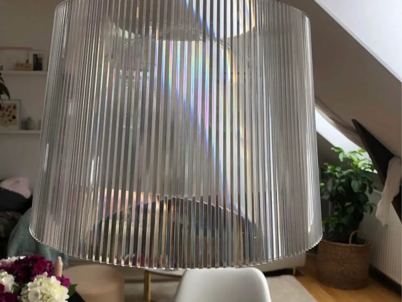 Billede 1 - Elegant tidsløst Kartell Pendel Lampe Transparent 