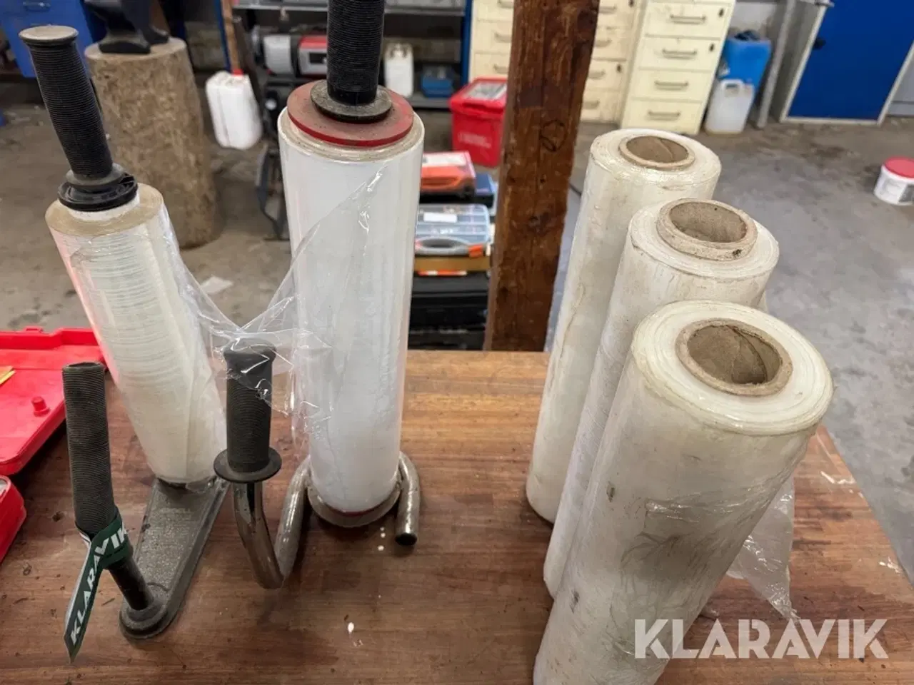 Billede 3 - Krudtdrevet sømpistol HILTO DX 400 B og folie ruller