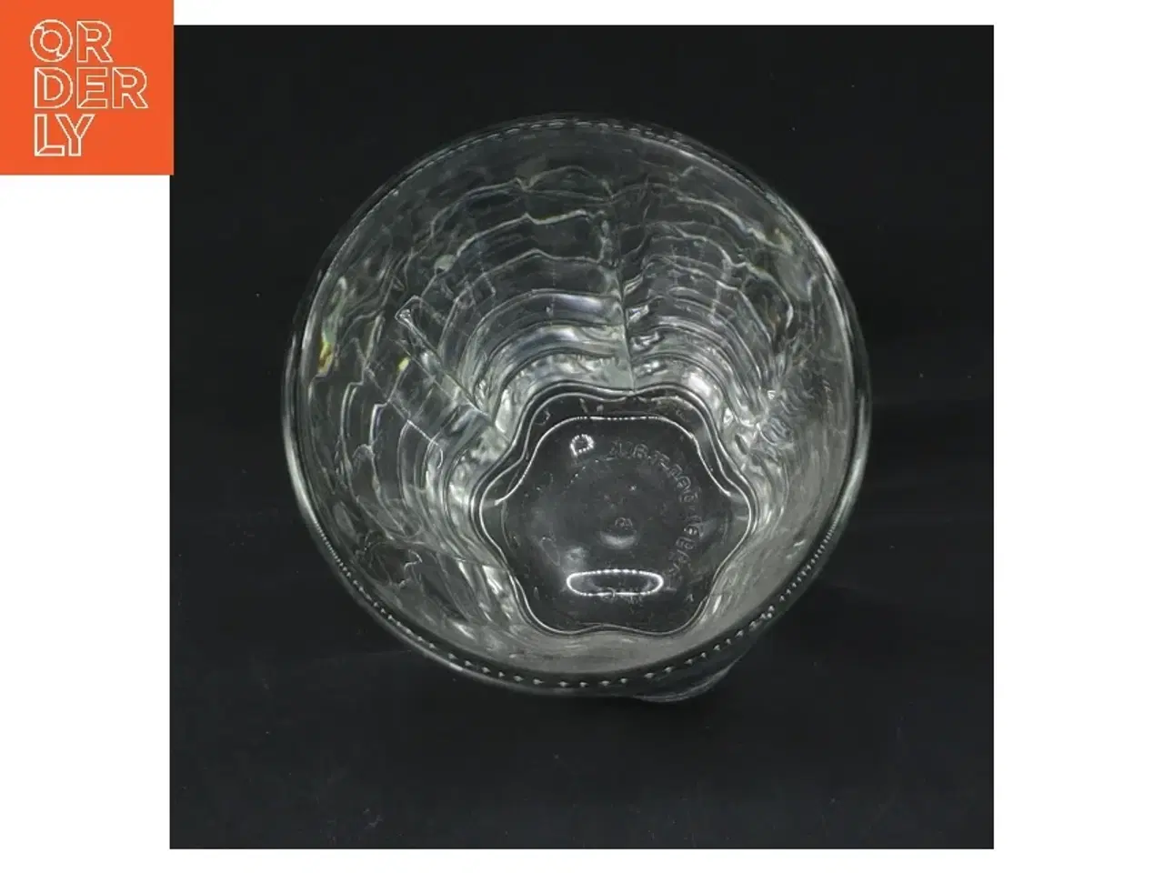 Billede 2 - Glas med rillede design fra Erik Bagger (str. Ø 7,5 cm højde 12 cm)