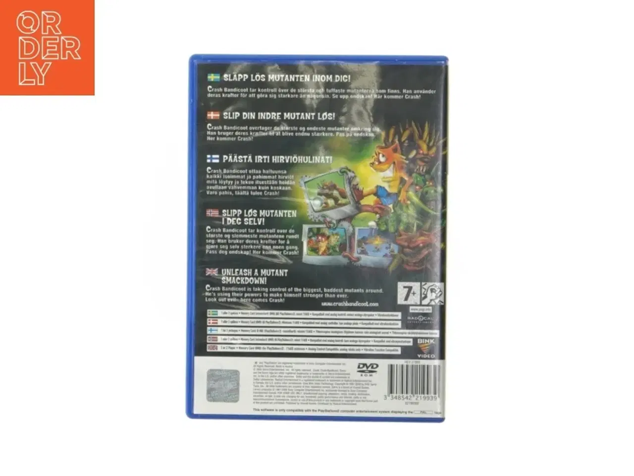 Billede 2 - Crash Bandicoot Mind Over Mutant spil til PlayStation 2 fra Sierra